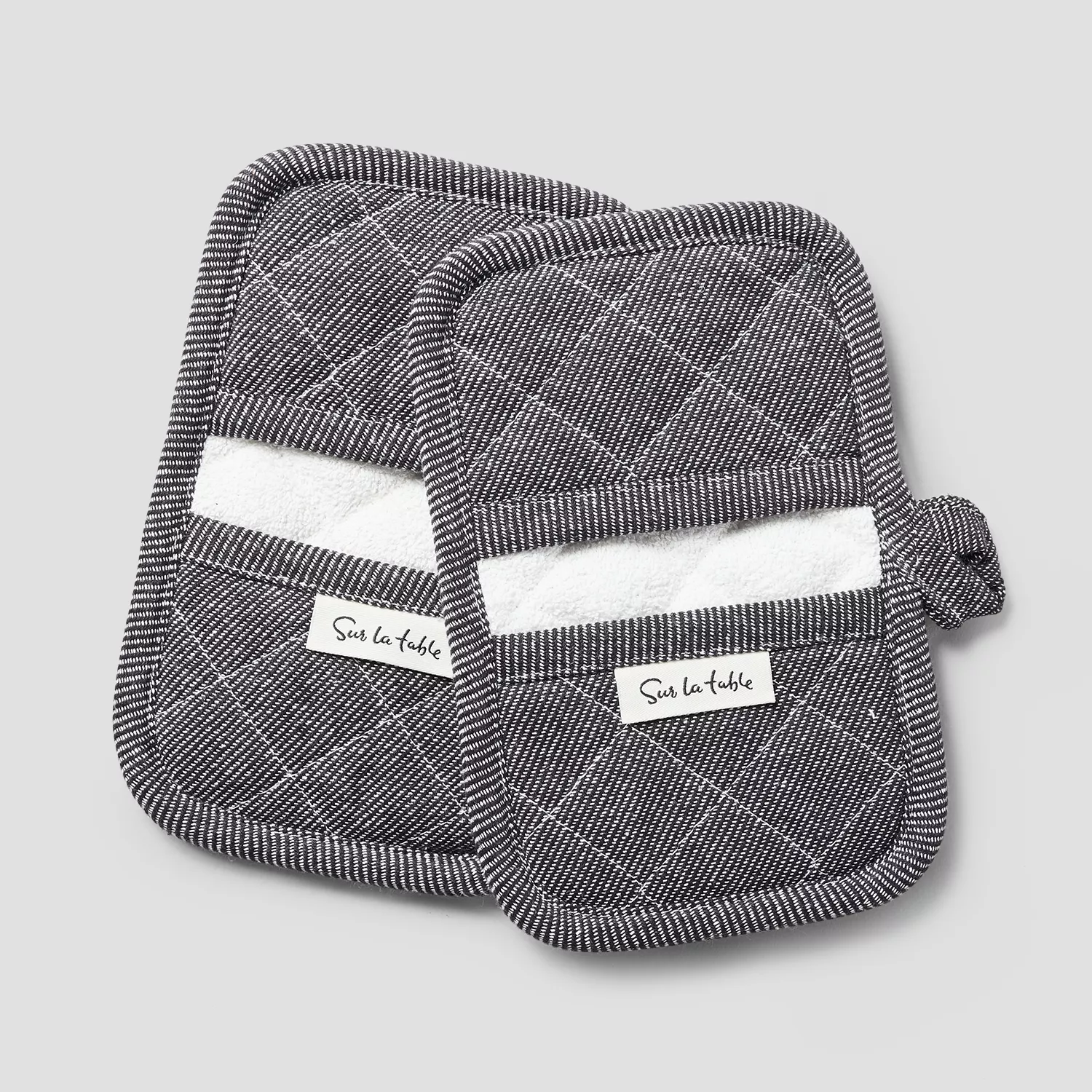 Sur La Table Denim Mini Mitts, Set of 2