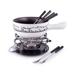 Swissmar 9-Piece Heidi Fondue Set