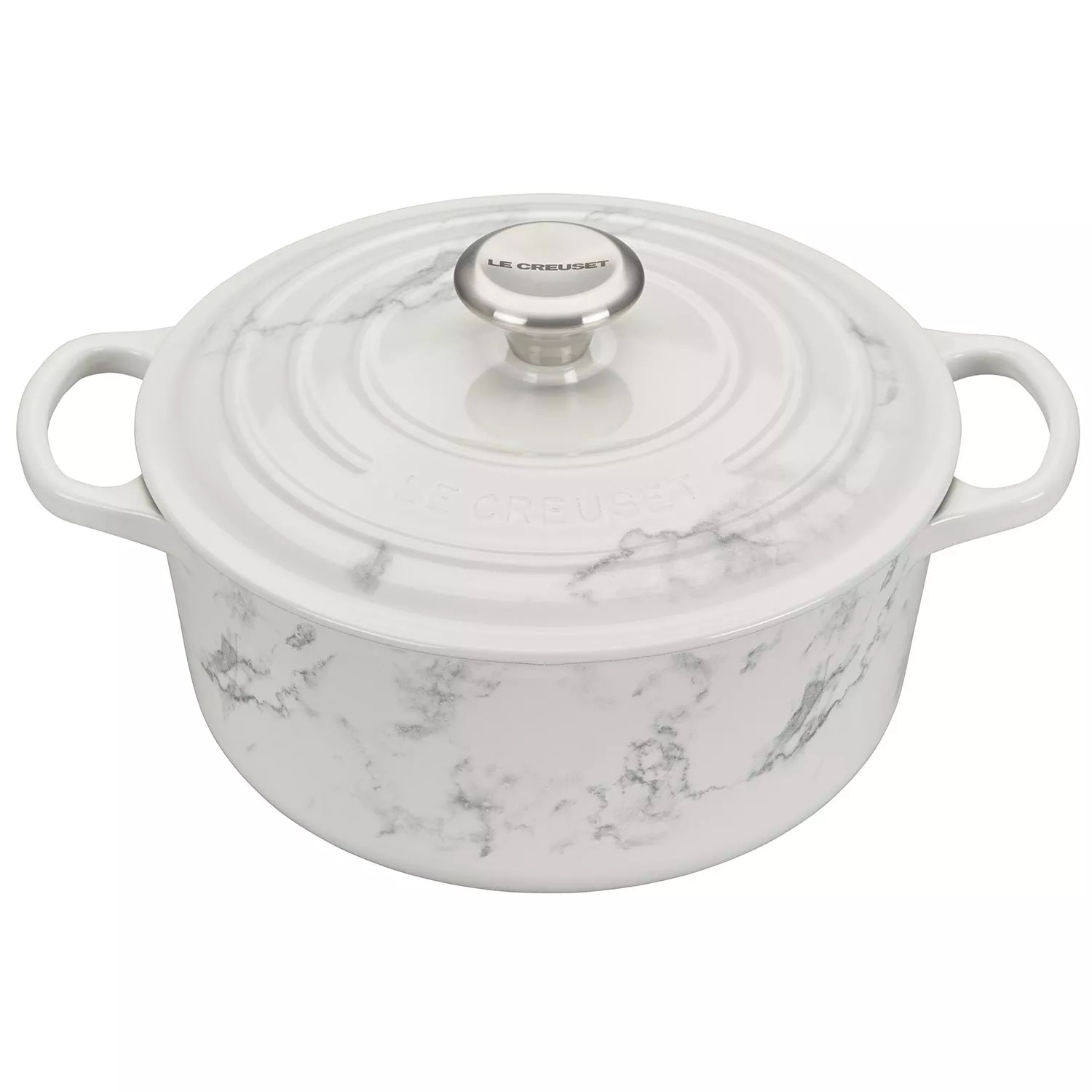 Lodge 4.5 quart Round Red Dutch Oven - Whisk