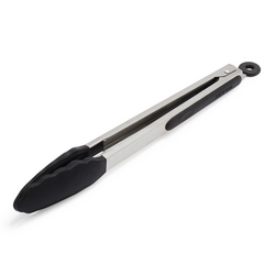 Sur La Table Silicone-Tipped Tongs, 12"