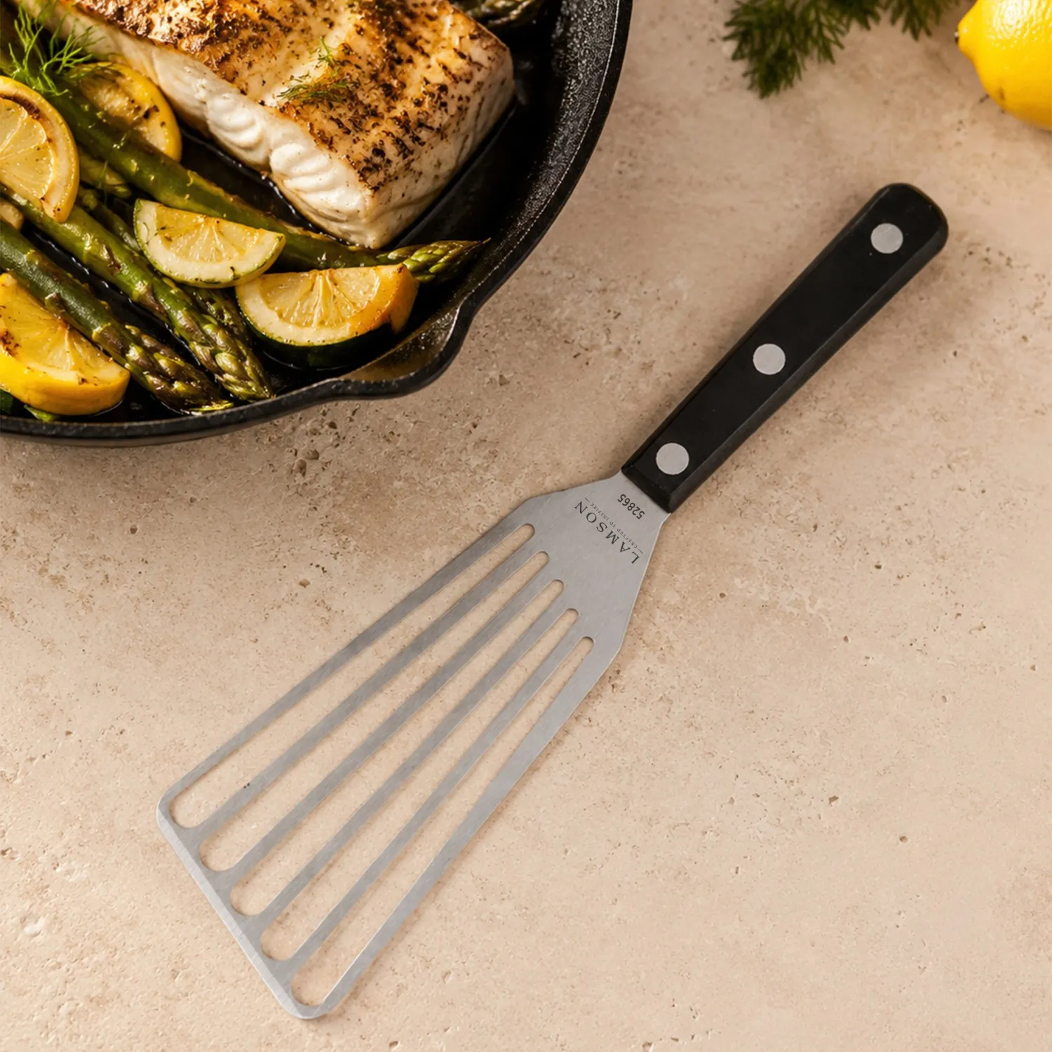 Lamson Stainless Steel Slotted Turners