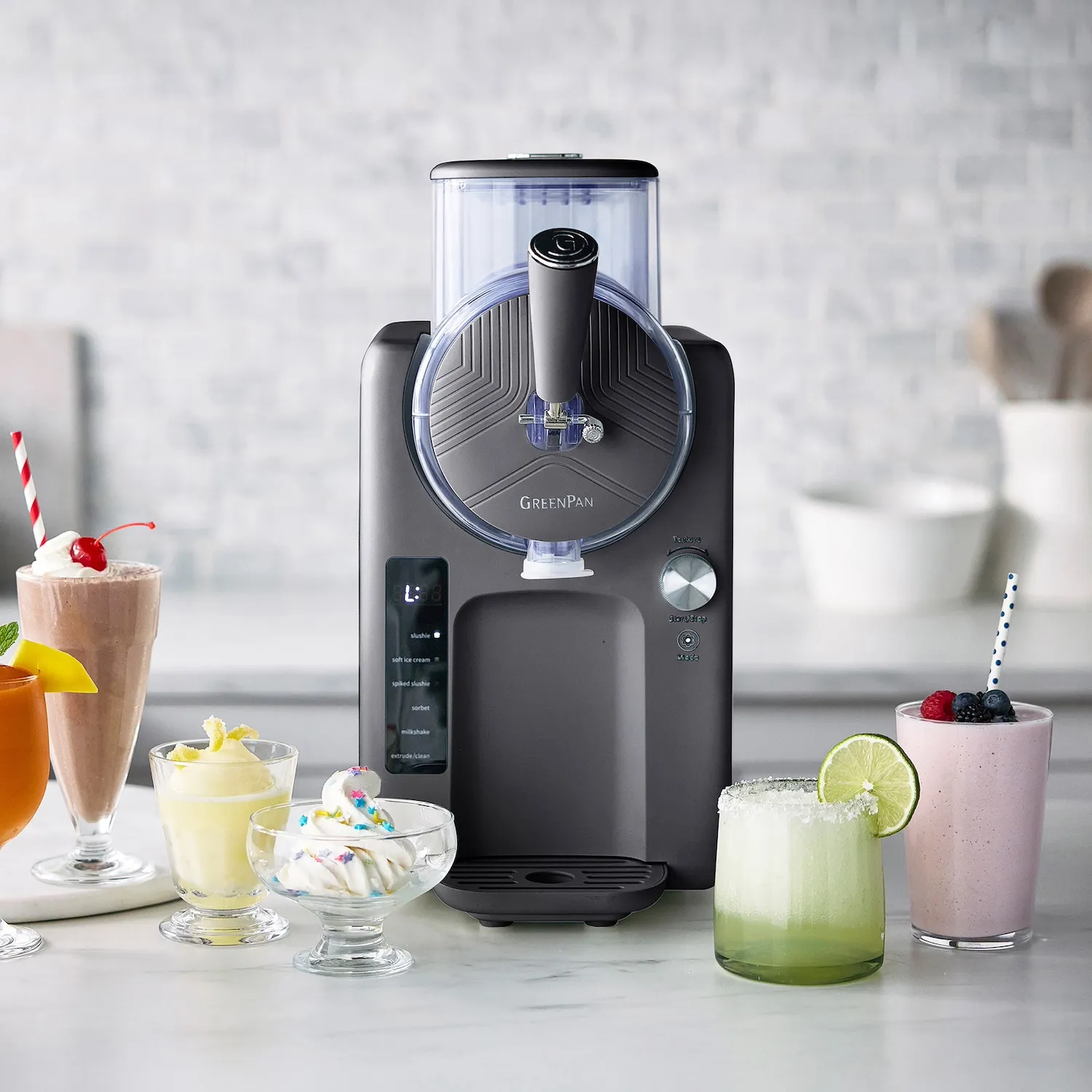 GreenPan Frost Ice Cream & Frozen Drink Maker 