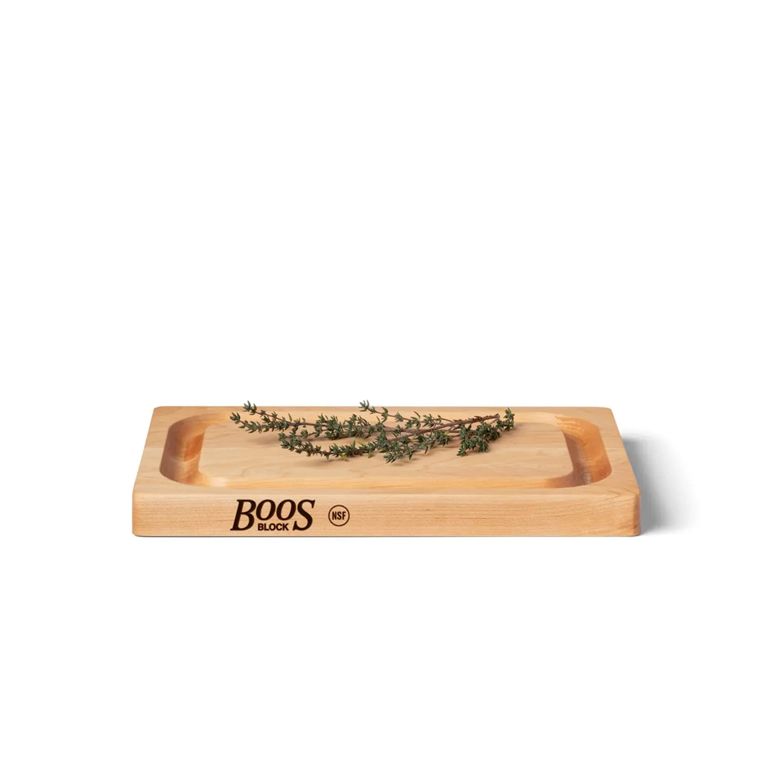 John Boos Maple Edge-Grain Cutting Board w/ Juice Groove, 1" Thick