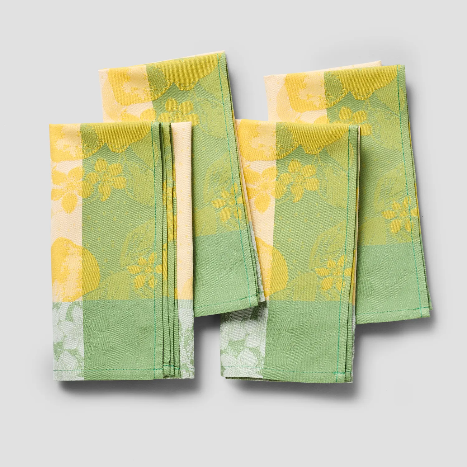 Sur La Table Citron Jacquard Napkins, Set of 4