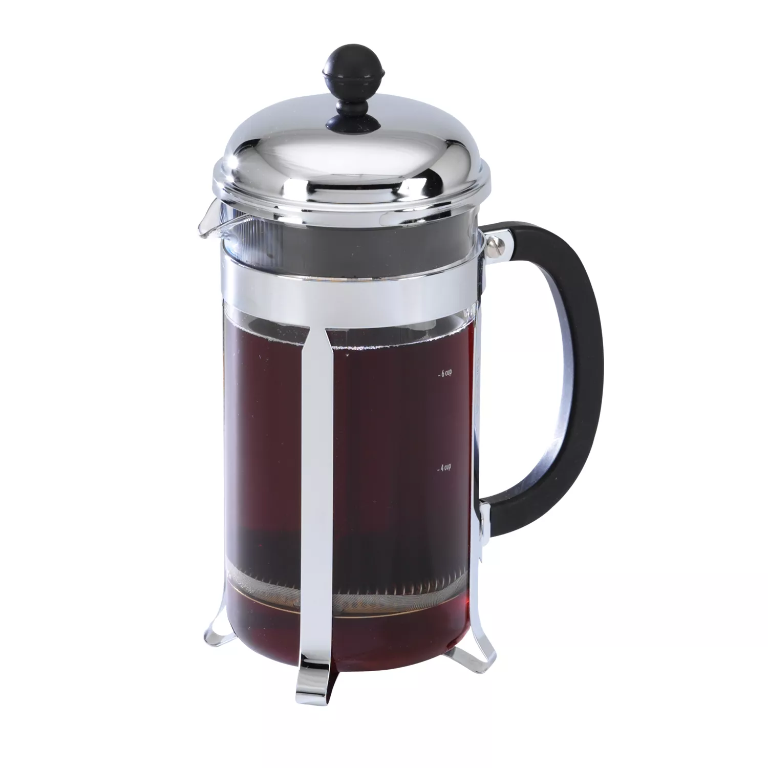 Sur La Table Double-Wall Glass French Press, 8 Cup