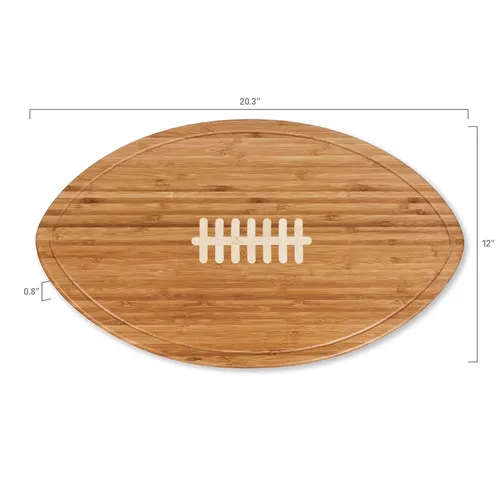 Picnic Time Football Cutting Board & Serving Tray 