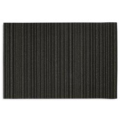 Chilewich Skinny Stripe Shag Mat, Steel