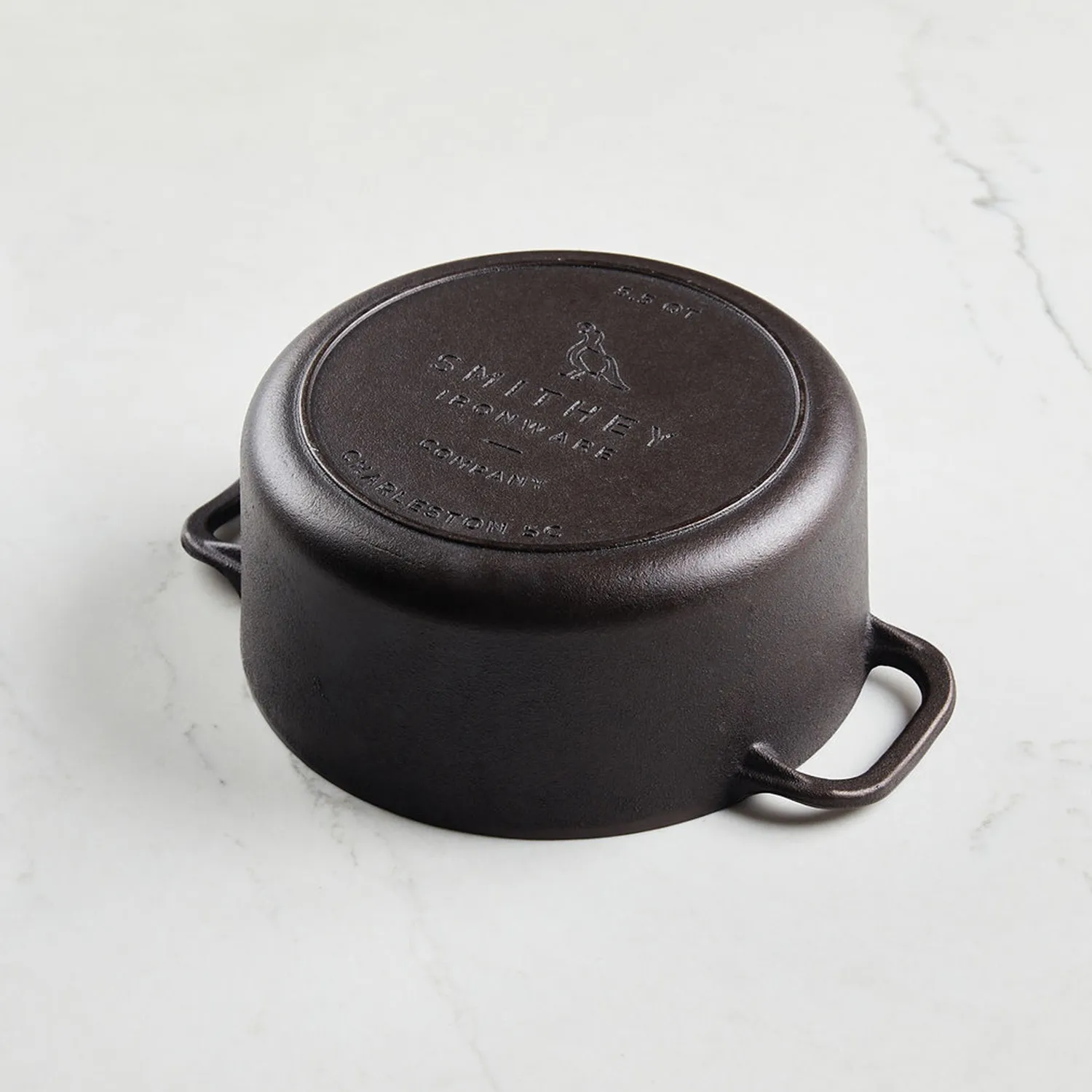 Smithey Polished Cast Iron Dutch Oven