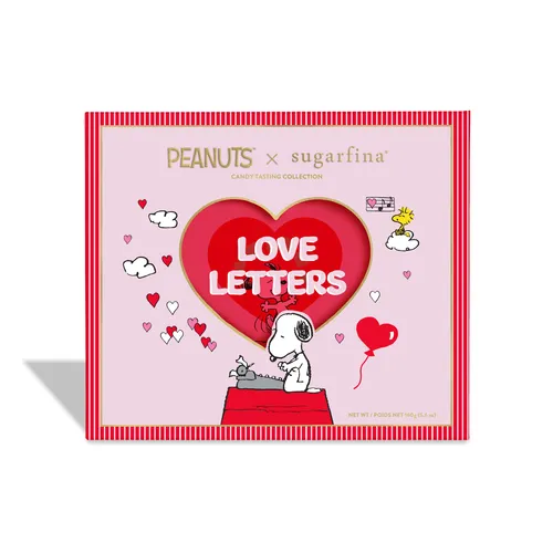 Sugarfina Peanuts Love Letters Candy Tasting Collection