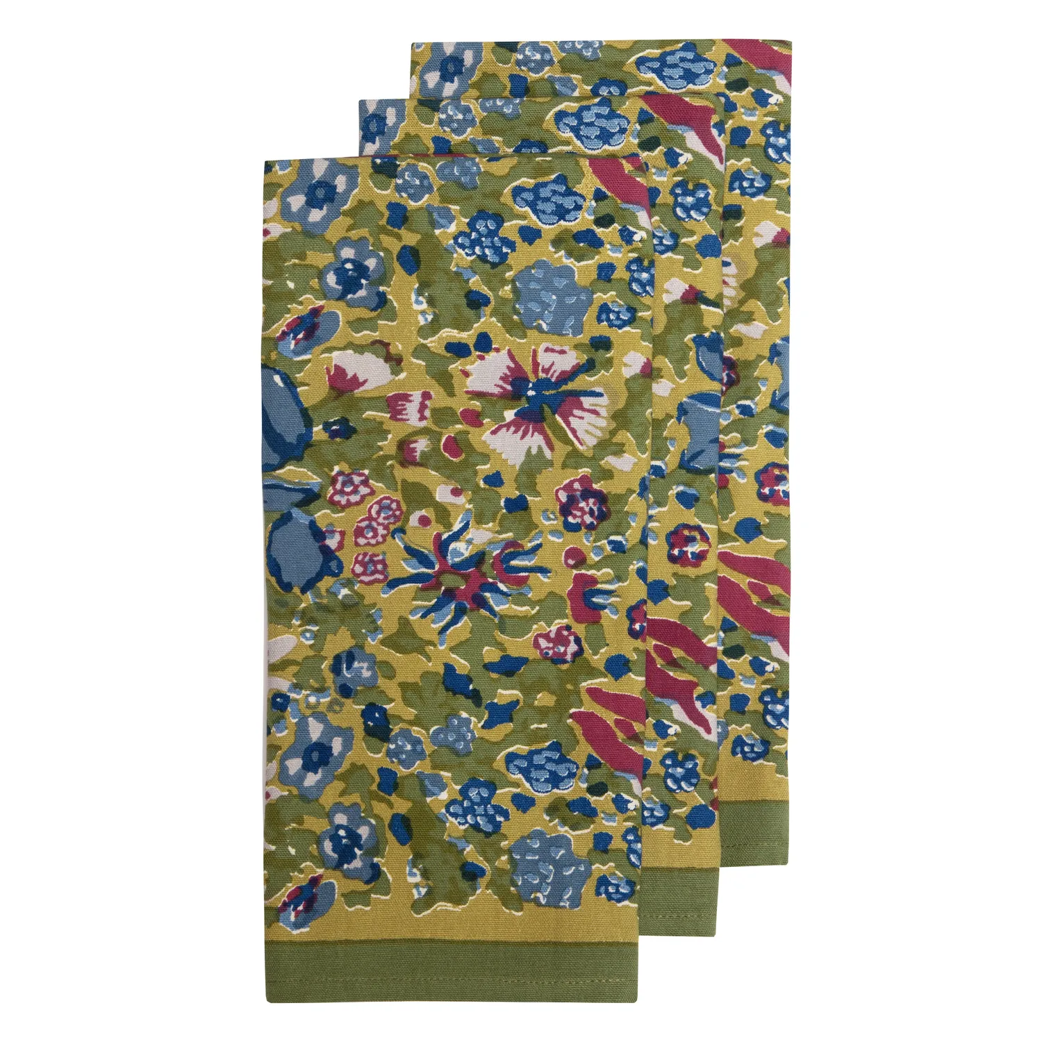 Couleur Nature Jardin Tea Towels, Set of 3