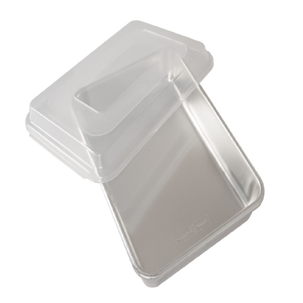 Nordic Ware Naturals® Rectangular Cake Pan with Storage Lid, 9'' x 13''