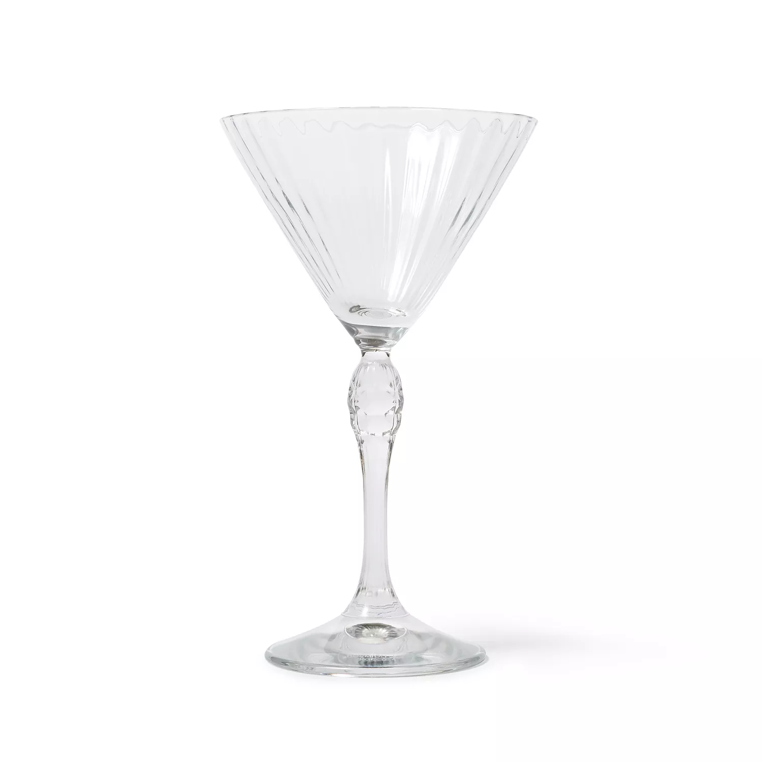 10 oz. Signature Black Stem Martini Glasses