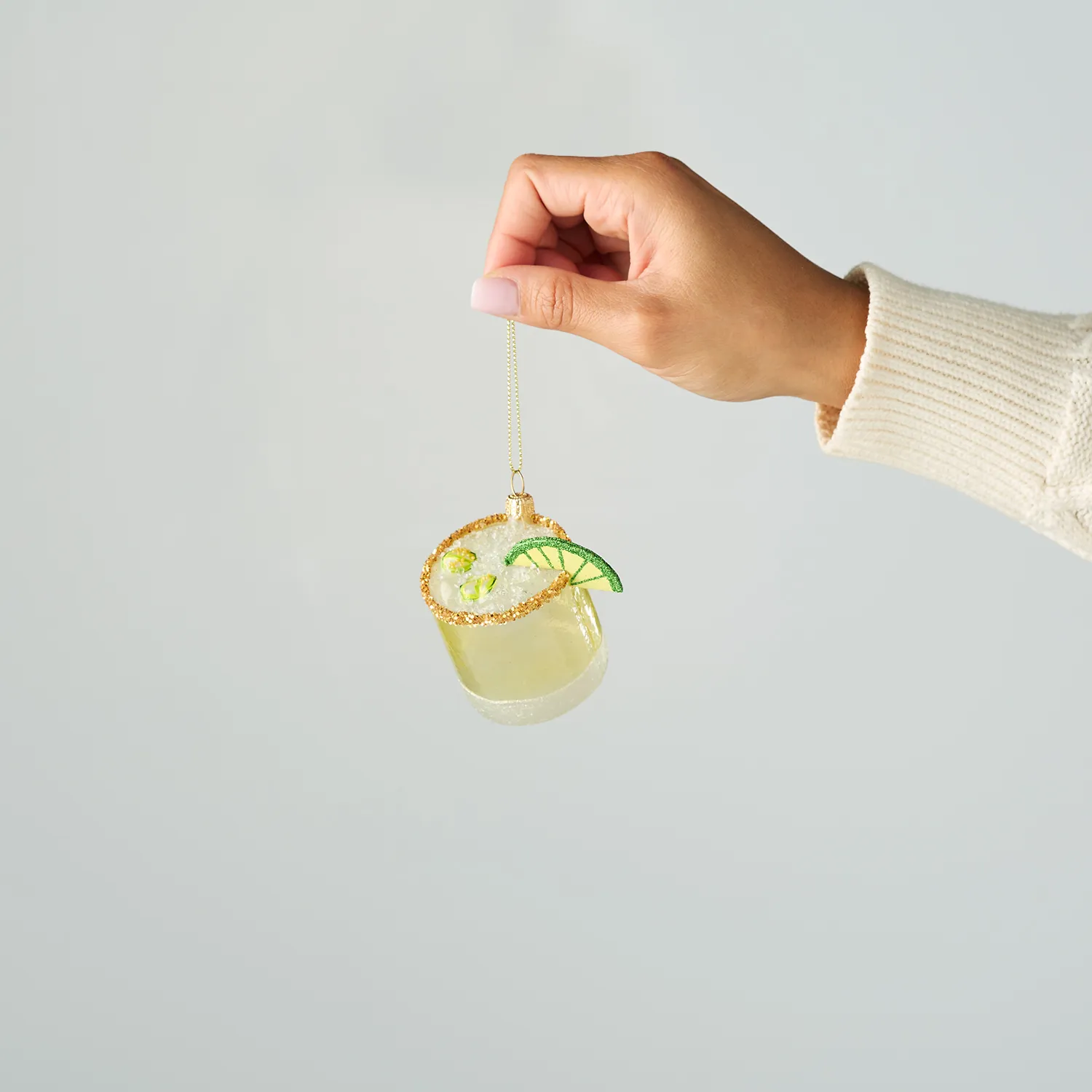 Sur La Table Spicy Margarita Glass Ornament, 2.76"