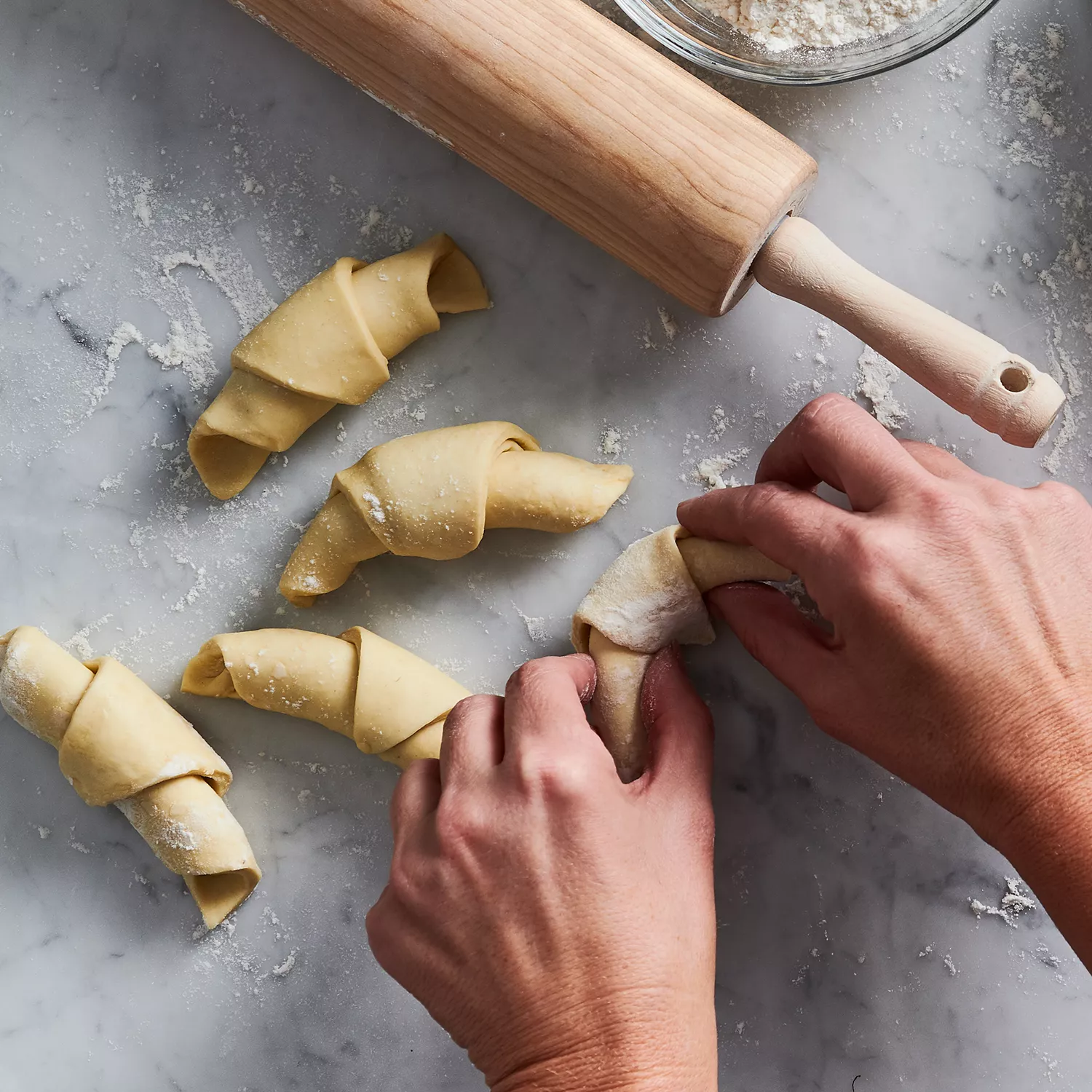Flaky Homemade Croissants