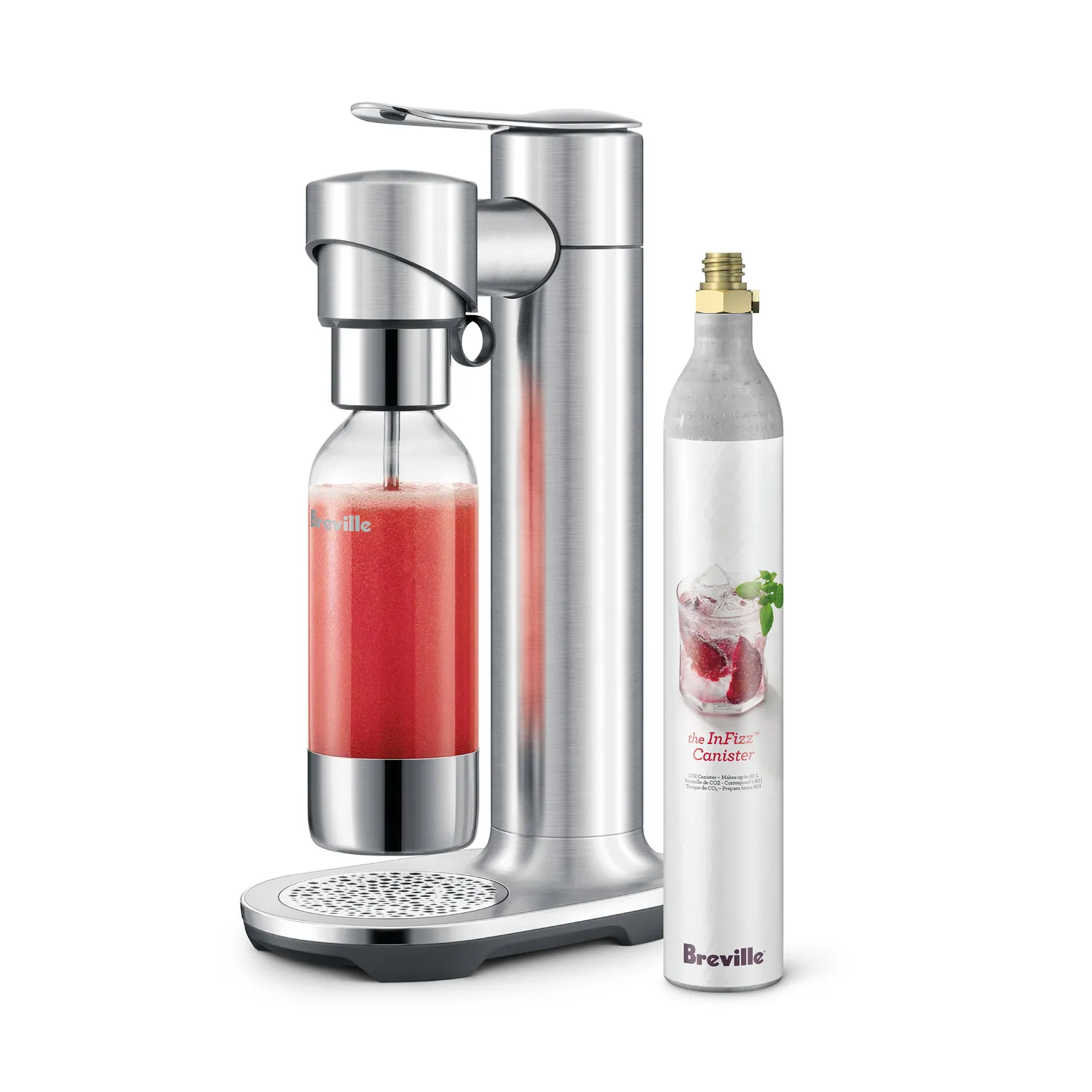 InFizz Fusion Sparkling Beverage Carbonator with CO2