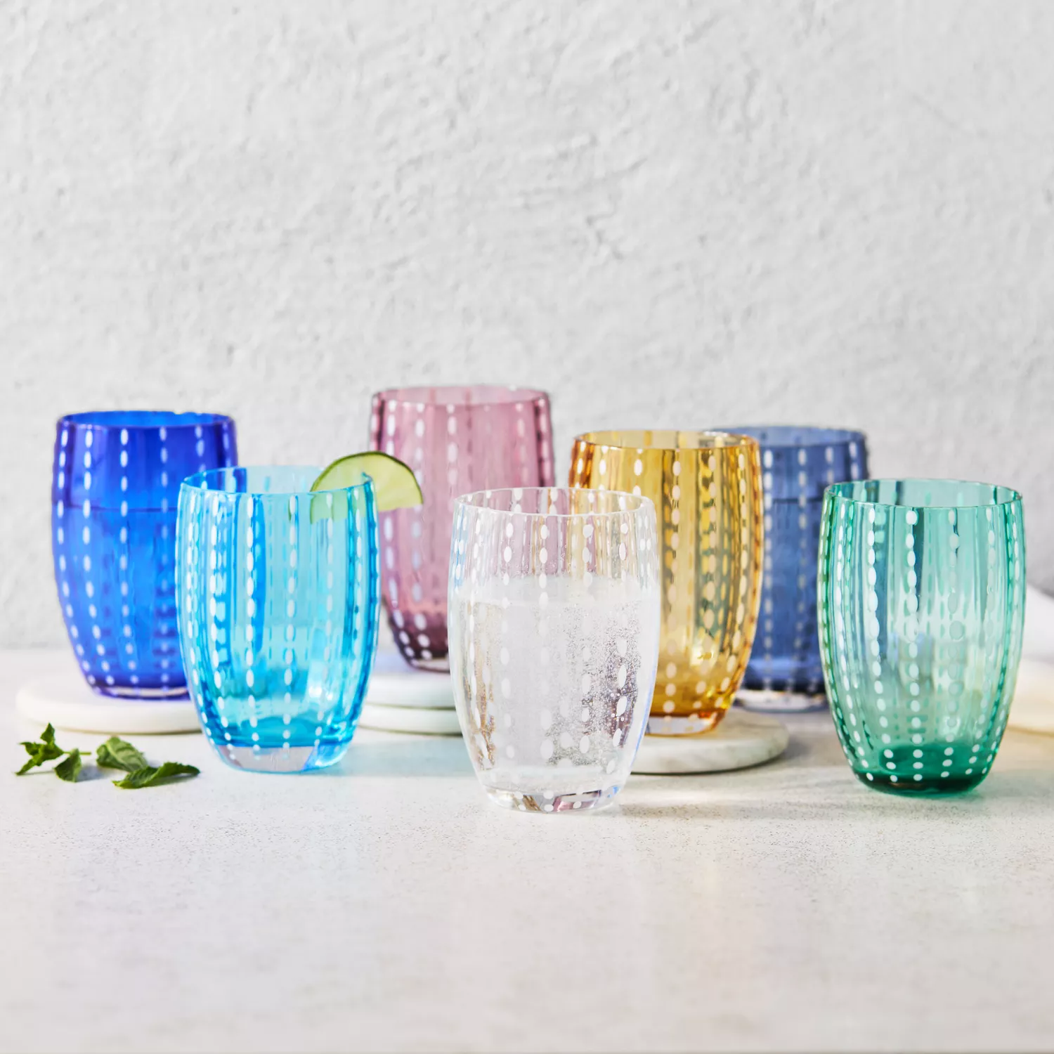 Zafferano Perle Tumblers