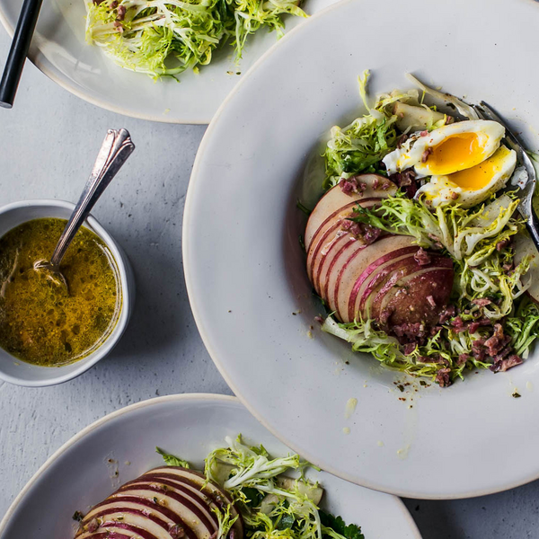 Lyonnaise Salad with Bacon Vinaigrette