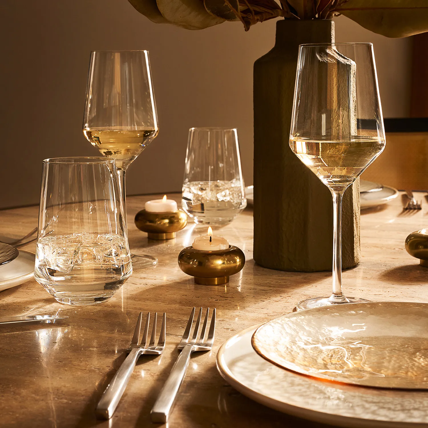 Schott Zwiesel Pure Stemless White Wine Glasses