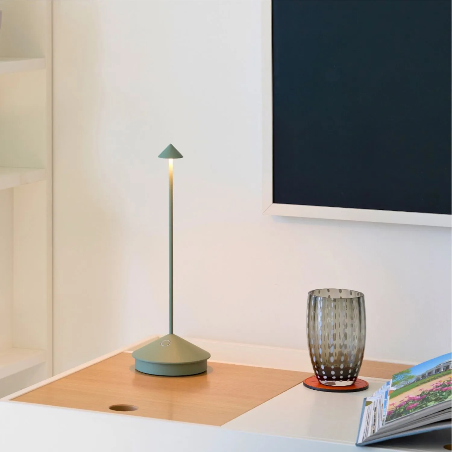 Zafferano Pina Pro Indoor/Outdoor Cordless Table Lamp