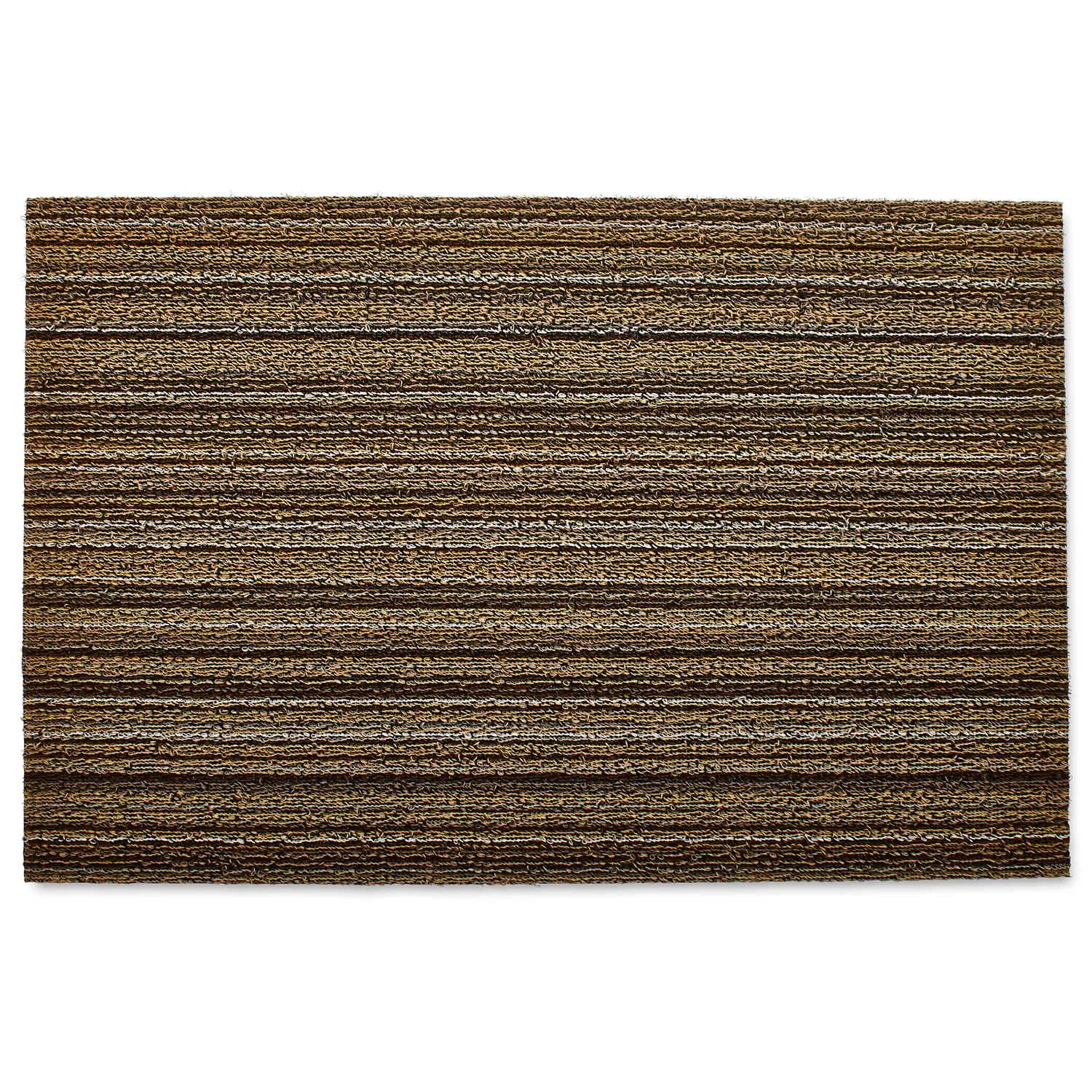 Chilewich Skinny Stripe Shag Mat, Mushroom