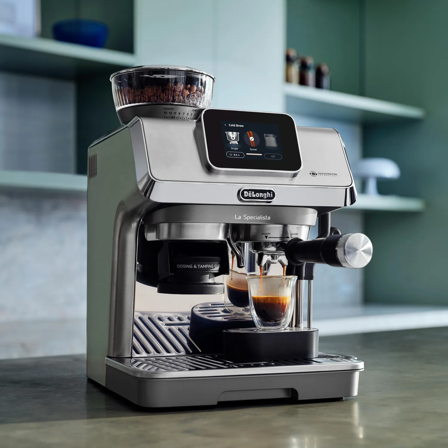 De'Longhi La Specialista Touch Espresso Machine with Cold Brew & Automatic Frothing