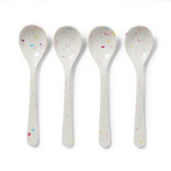 Sur La Table Melamine Sprinkle Spoons, Set of 4