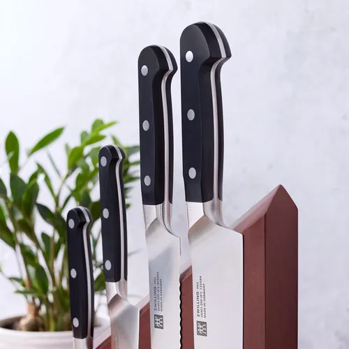 Zwilling Pro 5-Piece Magnetic Easel Knife Block Set