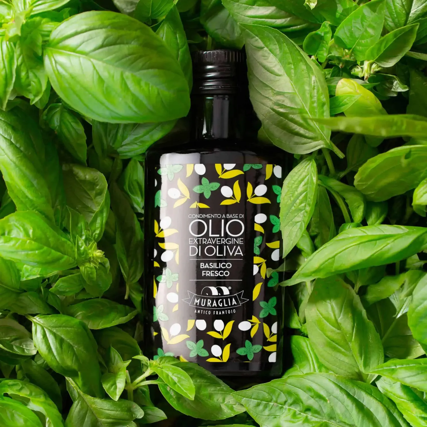 Frantoio Muraglia Basil-Infused Extra Virgin Olive Oil