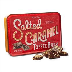 Sur La Table Salted Caramel Toffee Bark Tin
