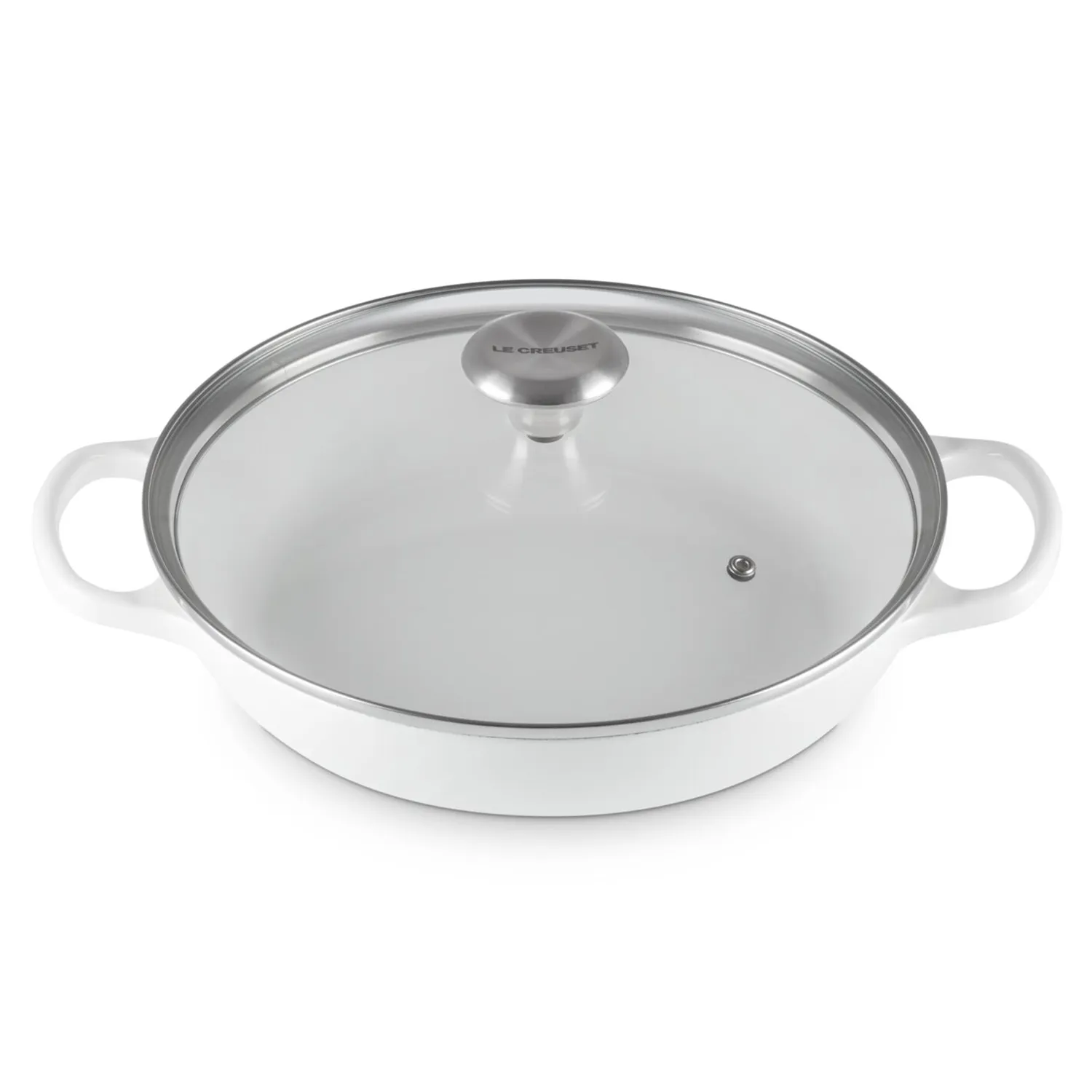 Le Creuset Signature Braiser with Glass Lid, 2.25 qt.