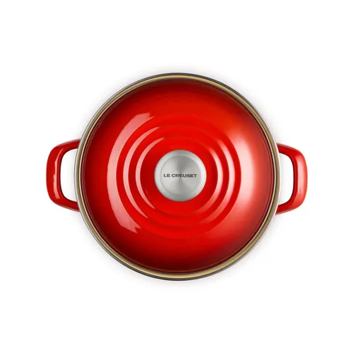 Le Creuset Enameled Steel Stockpot with Stainless Steel Knob, 6 qt.