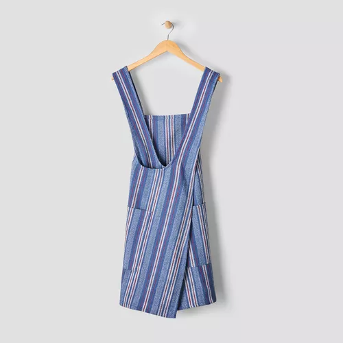 Sur La Table Smock Blue Stripe Apron
