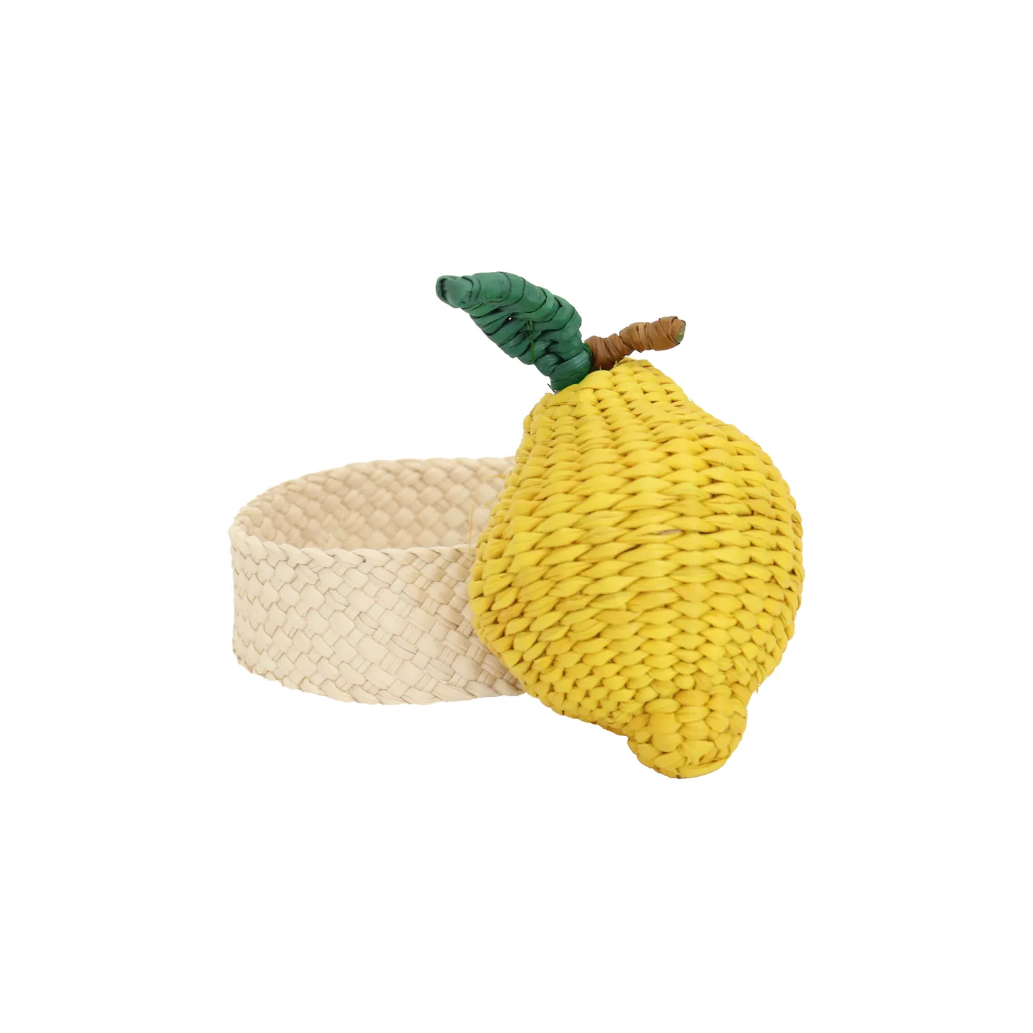 Klatso Woven Lemon Napkin Ring