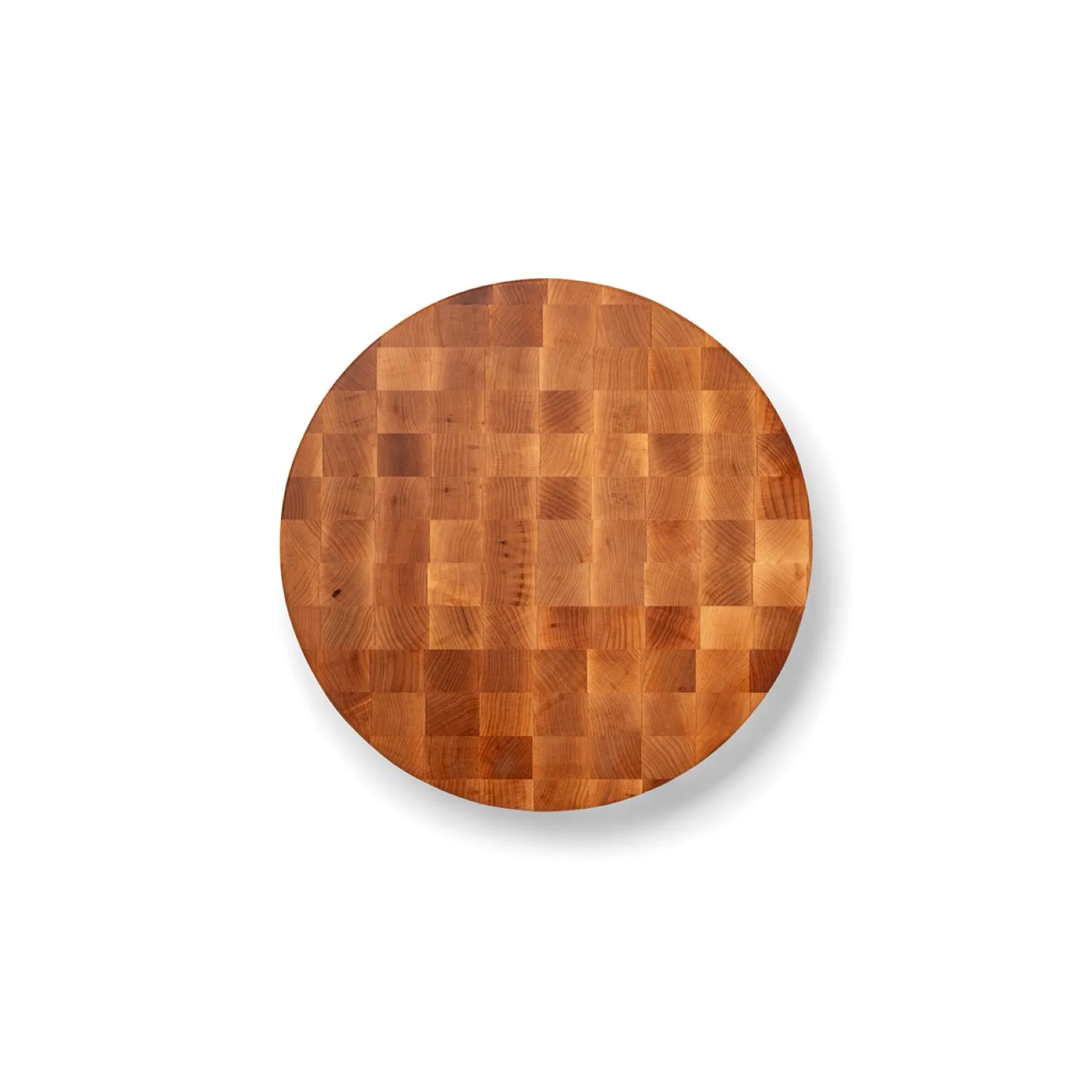 John Boos Maple End-Grain Round Chopping Block, 18" x 3"