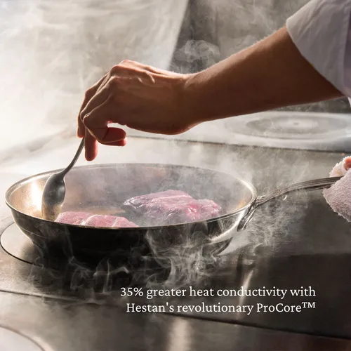 Hestan ProBond Luxe Stainless Steel Set of 3 Skillets, 8.5", 11", & 12.5"