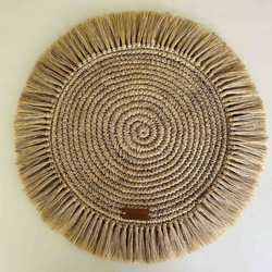 Tallo de Olivo Fringe Placemats, Set of 4