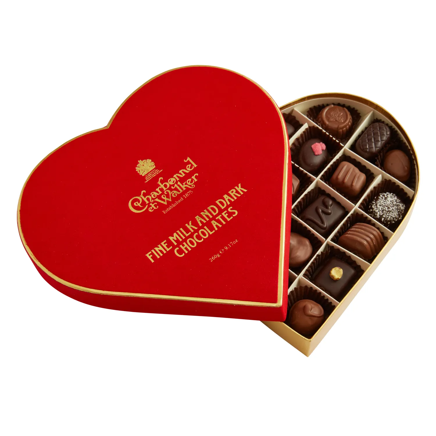Charbonnel et Walker Valentine’s Milk & Dark Chocolate Selection