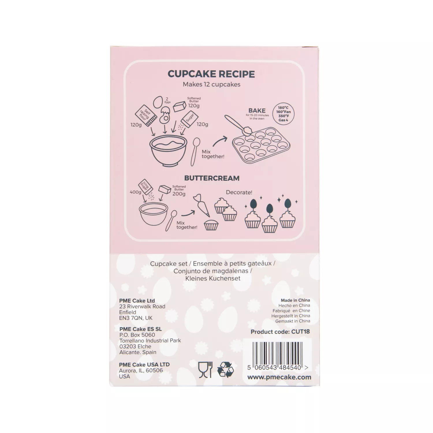 PME Happy Easter Cupcake Liners & Toppers, Set of 24