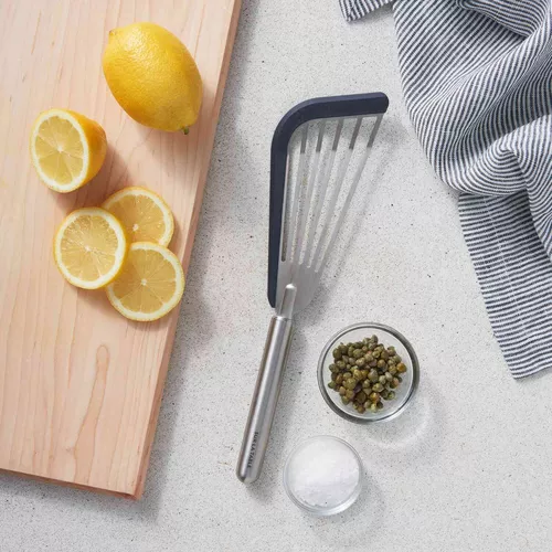Sur La Table Silicone Edge Slotted Fish Turner