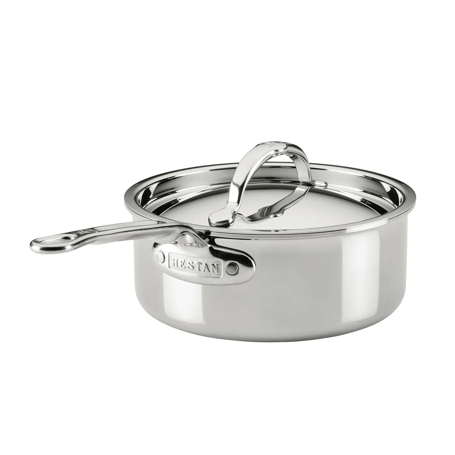 Hestan ProBond Luxe Stainless Steel Saucepan with Lid