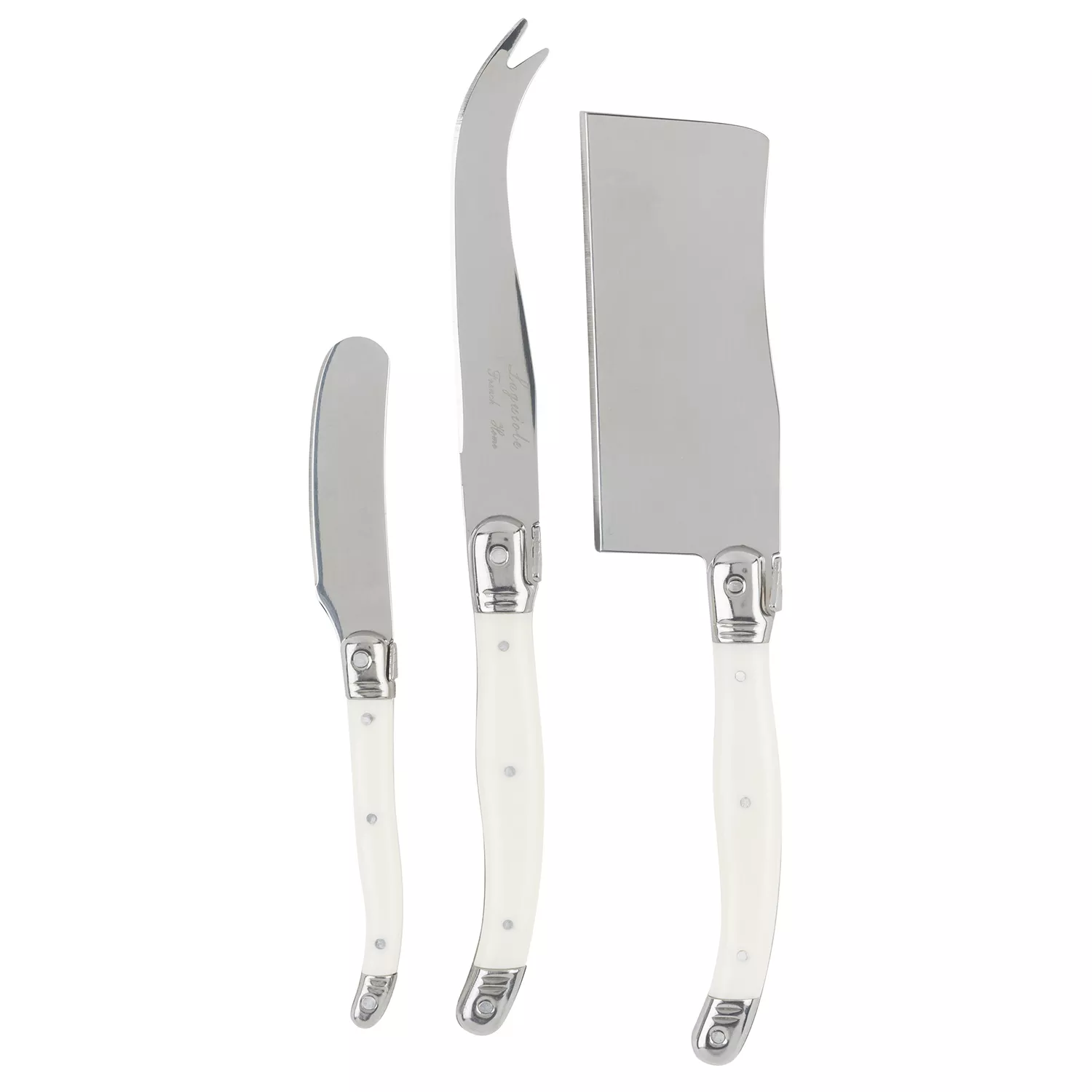 French Home 3-Piece Laguiole Cheese Knife Set