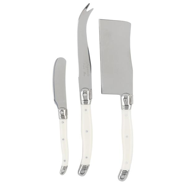 French Home 3-Piece Laguiole Cheese Knife Set