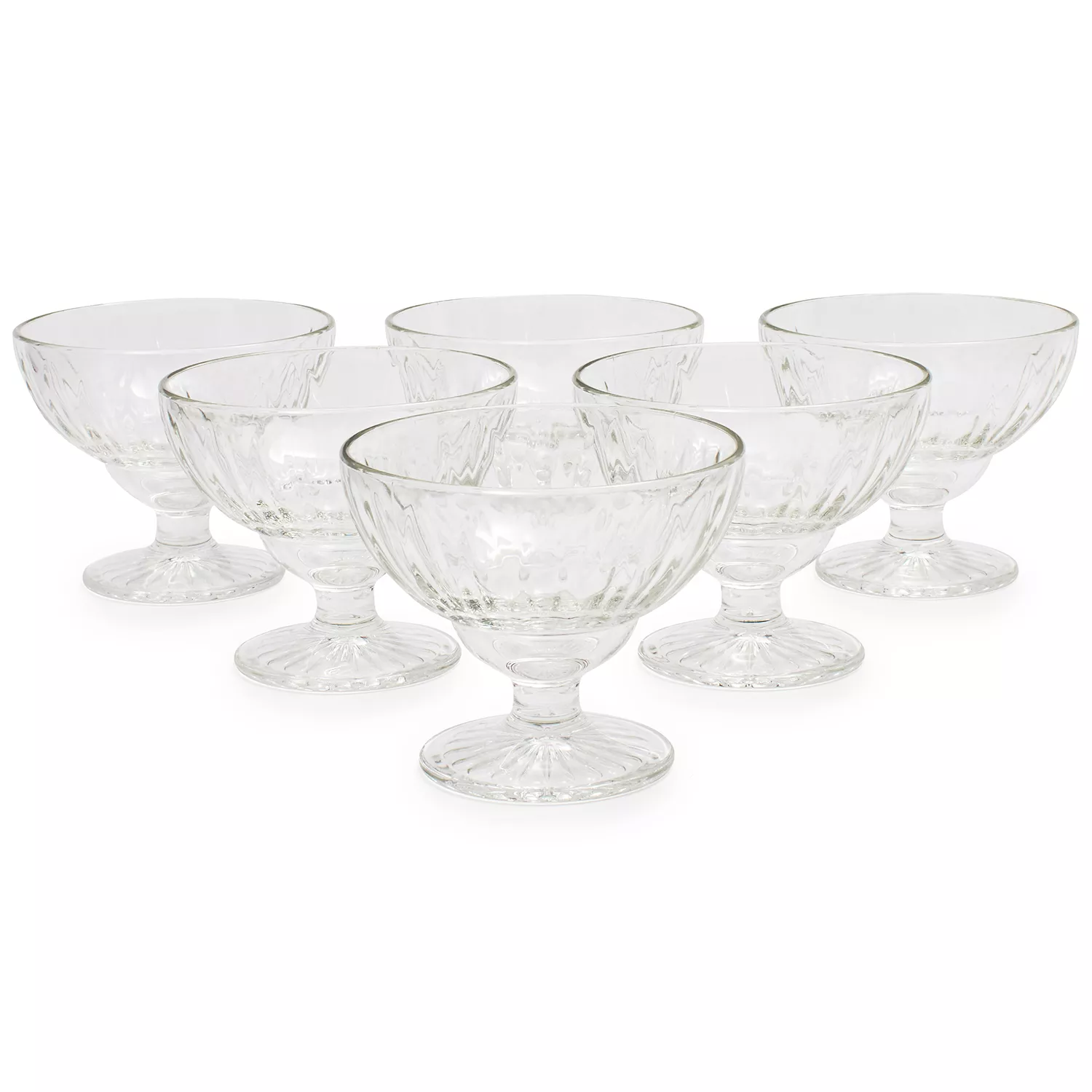 La Rochère Elise Ice Cream Bowls, Set of 6