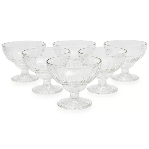 La Rochère Elise Ice Cream Bowls, Set of 6