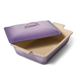 Le Creuset Heritage Stoneware Covered Baker, 4 qt.