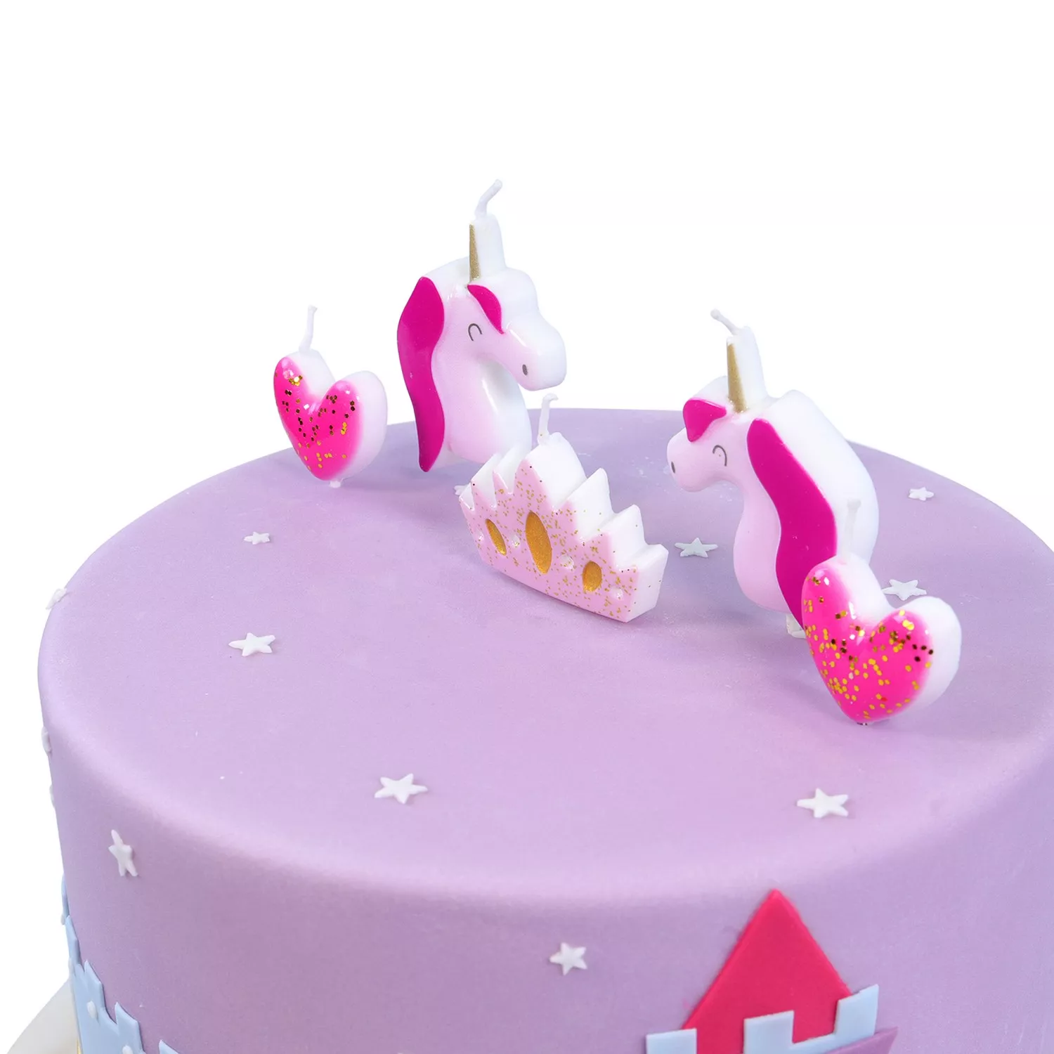 PME Unicorn Candles, Set of 5