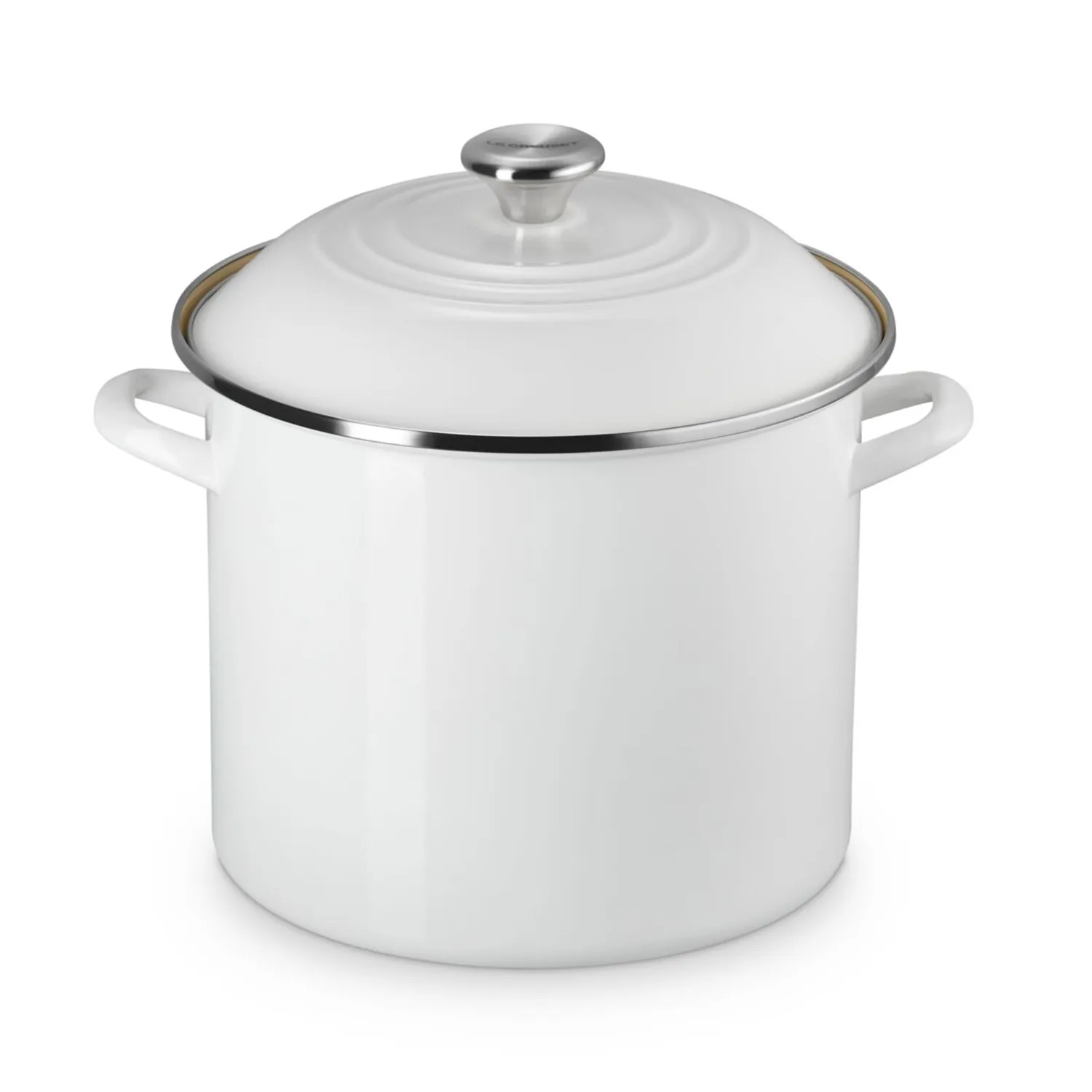 Le Creuset Enameled Steel Stockpot, 12 qt.