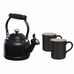 Le Creuset 3-Piece Demi Kettle & Mug Set I have 2 tea kettles in different colors