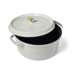 Staub Round Dutch Oven, 7 qt. Item is made by staub