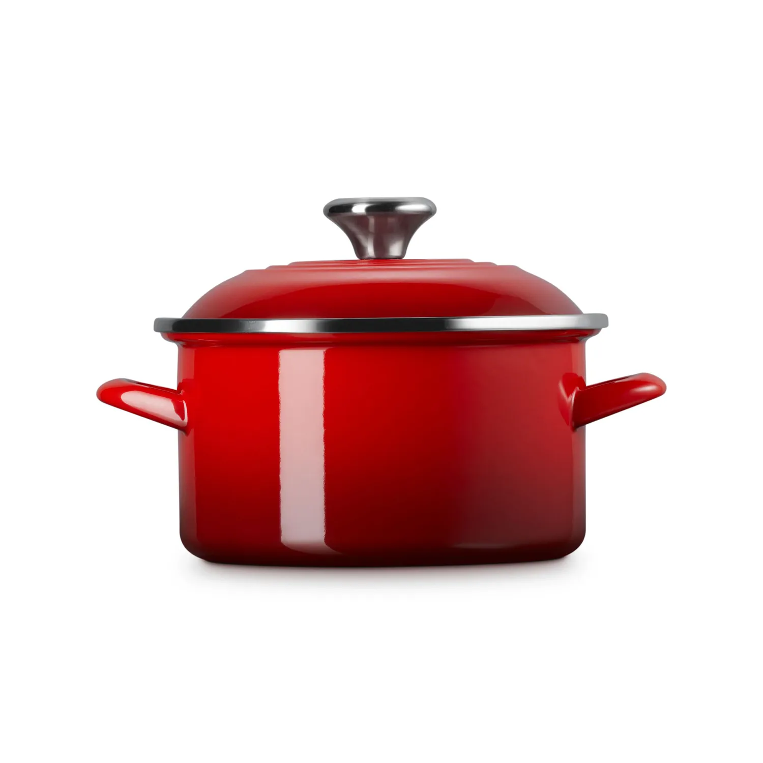 Le Creuset Petite Enameled Steel Stockpot, 3.8 qt.